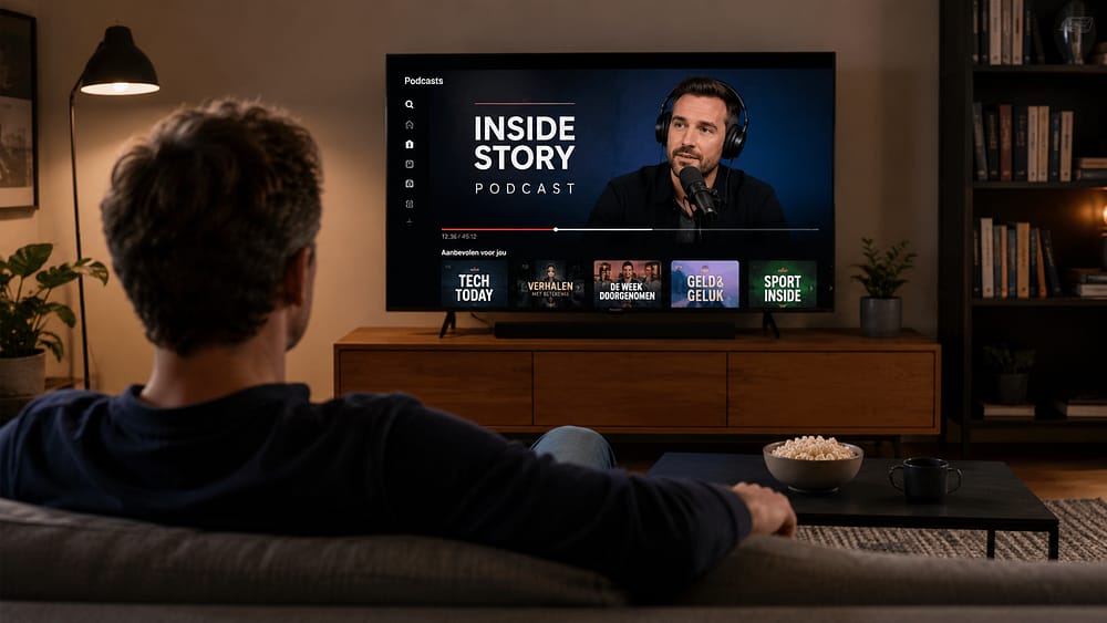 Smart-tv groeit uit tot belangrijk podcastplatform