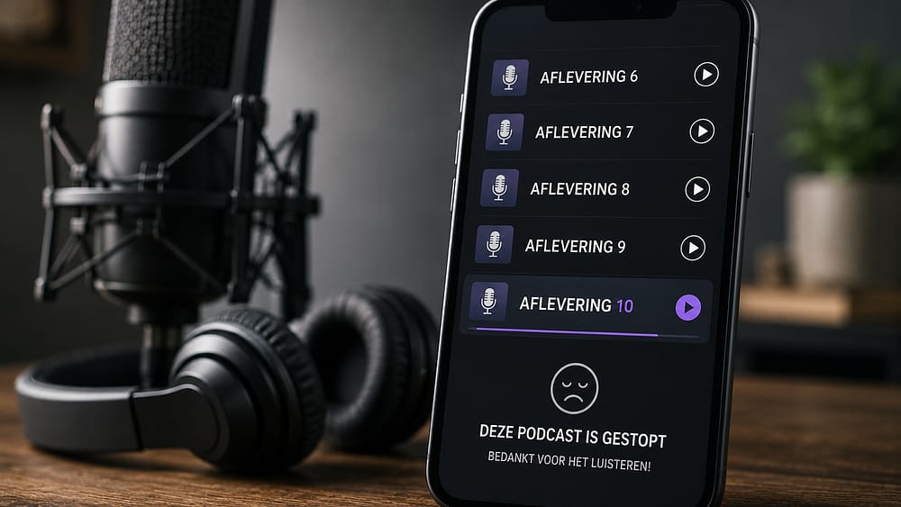 Waarom veel podcasts nooit aflevering 10 halen