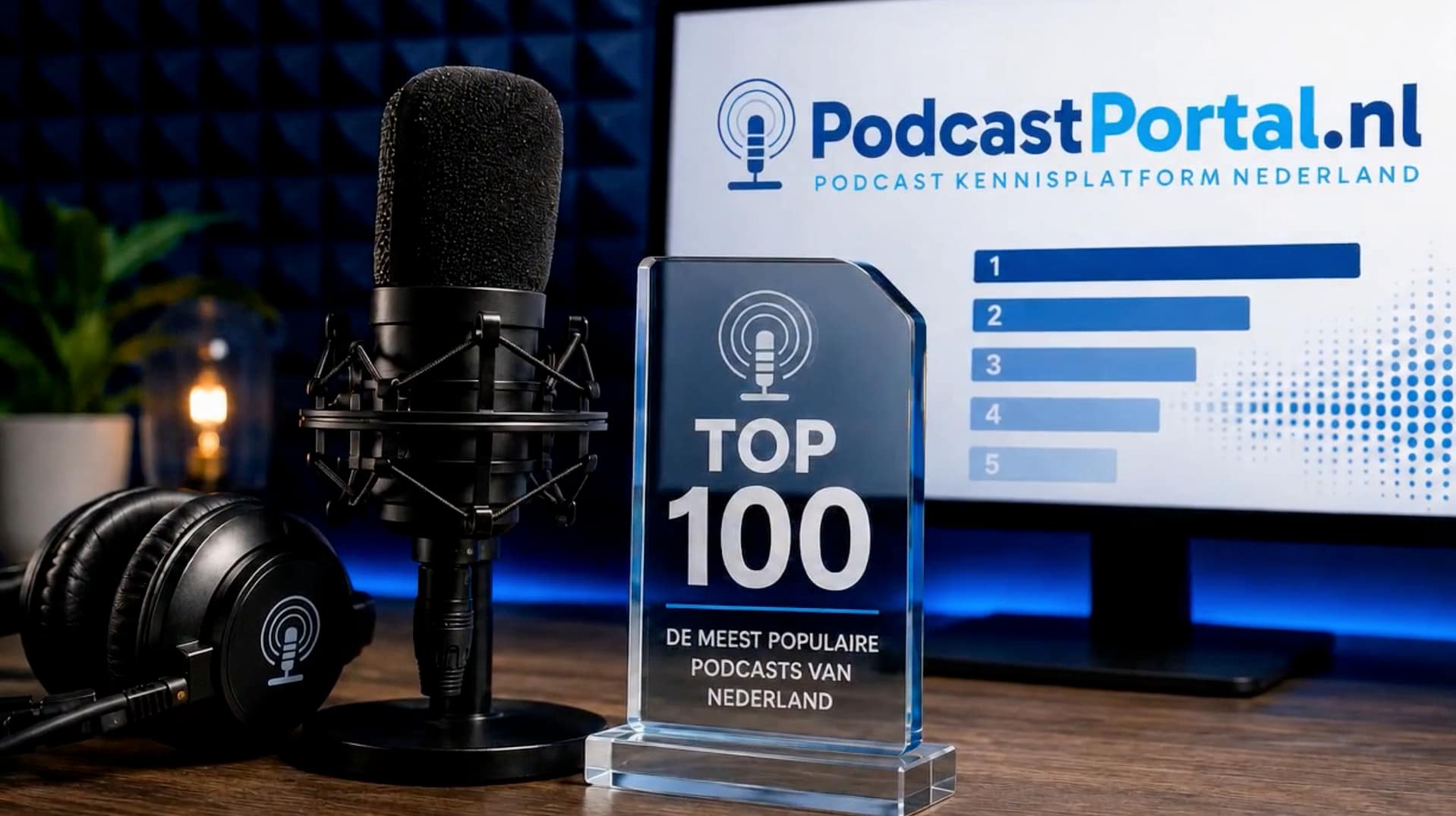 Nieuw op Podcastportal.nl: elke dag een verse Podcast Top 100